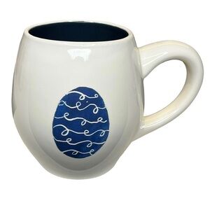 Rae Dunn Happy Easter Egg Mug Ceramic Artisan Collection by Magenta Cobalt